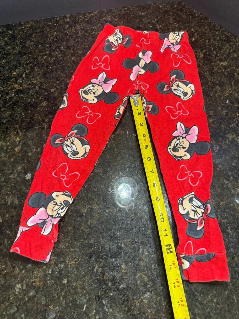 Disney Junior Toddler Girls Size 5T Minnie Mouse 2 Piece Pajama set